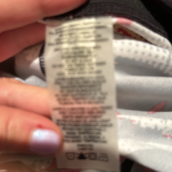 NEW CALVIN KLEIN PERFORMANCE 7/8 LEGGINGS ABSTRACT PRINT MESH LEG INSERTS SIZE M - Picture 10 of 10